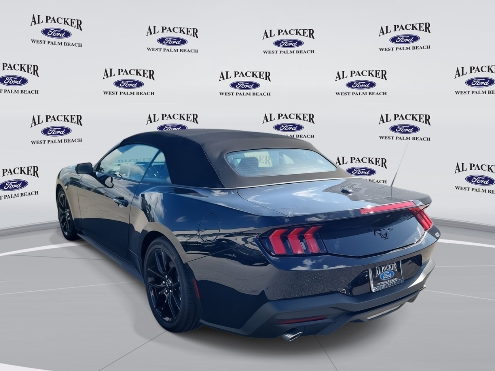 New 2026 Ford Mustang Convertible w/ Mustang Nite Pony Package RWD image 3