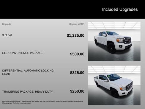 Used 2015 GMC Canyon SLE w/ SLE Convenience Package image 4