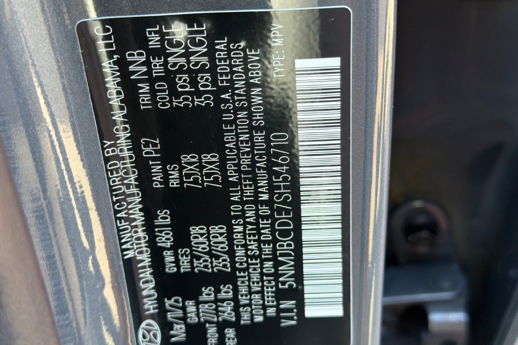 Certified 2025 Hyundai Tucson SEL AWD/4WD image 24