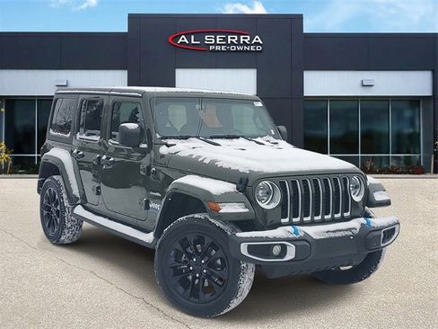 Used 2023 Jeep Wrangler Unlimited Sahara w/ Cold Weather Group image 1