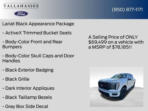 New 2026 Ford F150 Lariat w/ Equipment Group 502A High AWD/4WD image 12