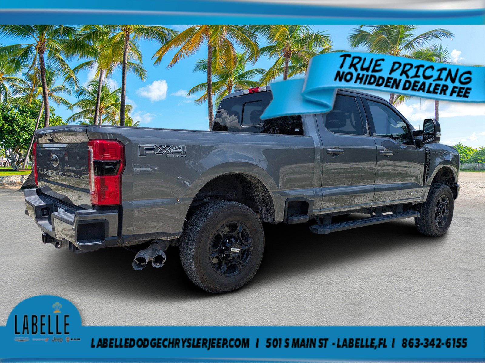 Used 2023 Ford F250 Lariat w/ Black Appearance Package AWD/4WD image 3