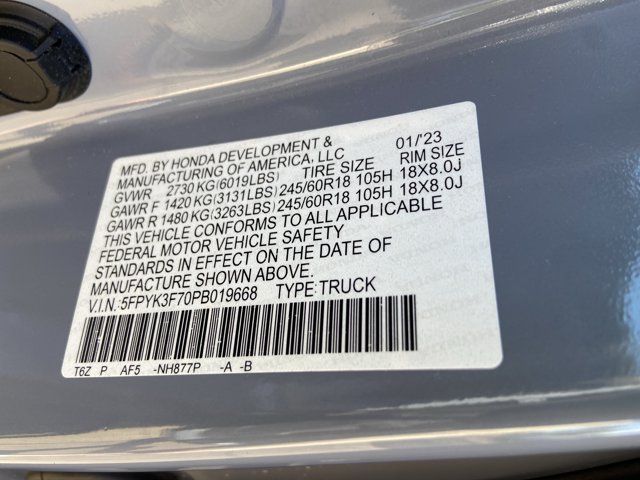 Used 2023 Honda Ridgeline RTL-E image 33