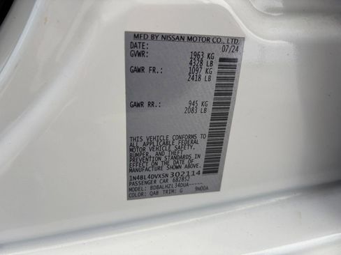 Used 2025 Nissan Altima 2.5 SV FWD image 29