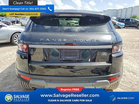 Used 2015 Land Rover Range Rover Evoque Pure Premium AWD/4WD image 8