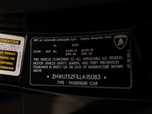 Used 2020 Lamborghini Huracan EVO image 47