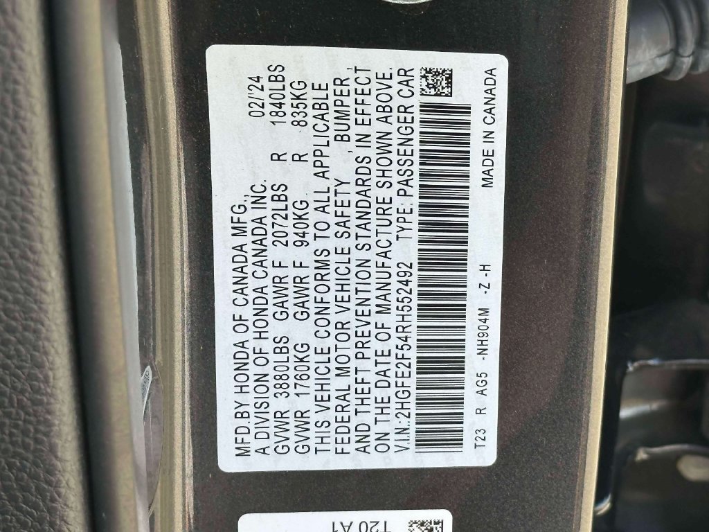 Used 2024 Honda Civic Sport image 28