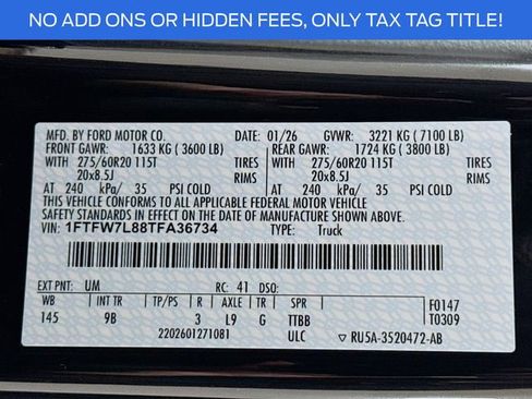 New 2026 Ford F150 Platinum image 33