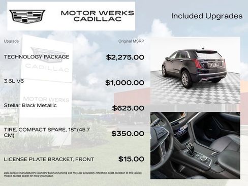 Certified 2022 Cadillac XT5 Premium Luxury w/ Technology Package image 9