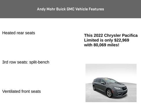 Used 2022 Chrysler Pacifica Limited image 20