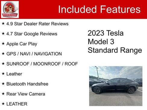 Used 2023 Tesla Model 3 Standard Range RWD image 5