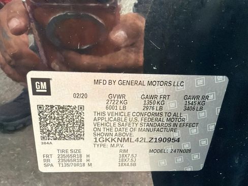 Used 2020 GMC Acadia SLT FWD image 33