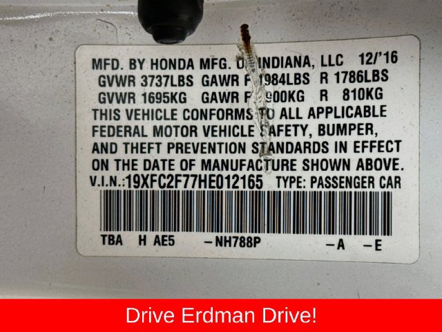 Used 2017 Honda Civic EX image 32