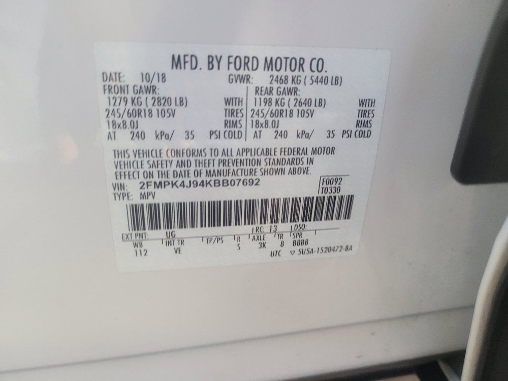 Used 2019 Ford Edge SEL w/ Equipment Group 201A AWD/4WD image 33