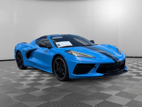 Used 2021 Chevrolet Corvette Stingray Premium Cpe w/ Z51 Performance Package RWD image 7