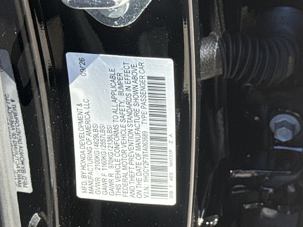 New 2026 Honda Accord Sport image 27
