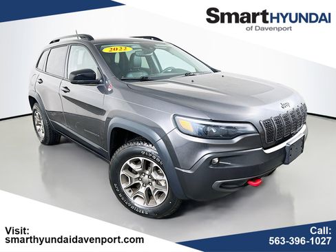 Used 2022 Jeep Cherokee Trailhawk w/ Premium Leather Package AWD/4WD image 1