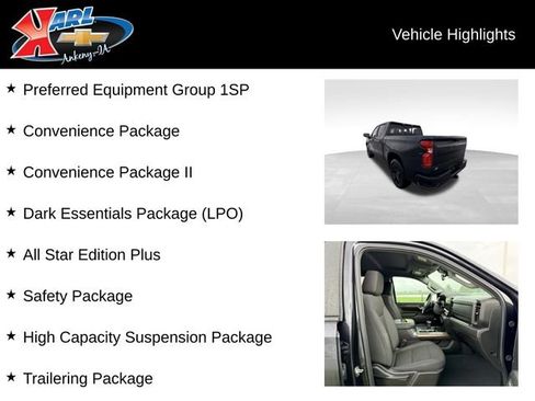 Certified 2024 Chevrolet Silverado 1500 RST w/ All Star Edition Plus AWD/4WD image 2