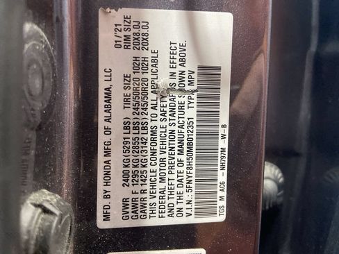 Used 2021 Honda Passport EX-L image 33