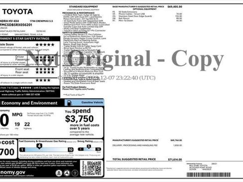 Used 2024 Toyota Tundra 1794 Edition AWD/4WD image 4