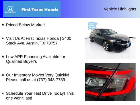 New 2026 Honda Civic Sport Touring image 5