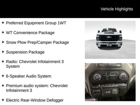 New 2026 Chevrolet Silverado 2500 W/T w/ WT Convenience Package AWD/4WD image 17