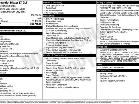 Used 2025 Chevrolet Blazer LT image 12