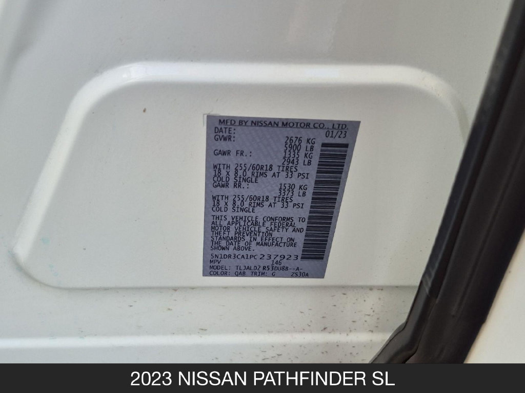 Used 2023 Nissan Pathfinder SL FWD image 26