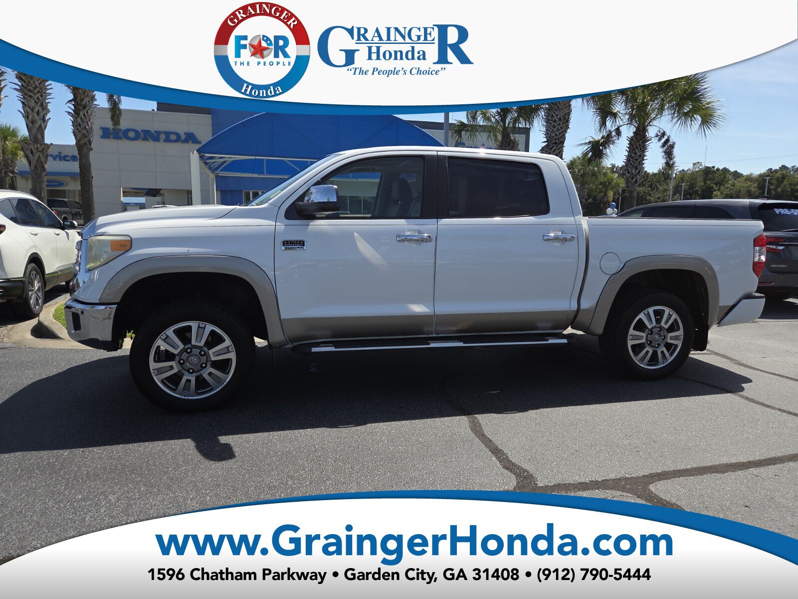 Used 2015 Toyota Tundra 1794 Edition AWD/4WD image 1