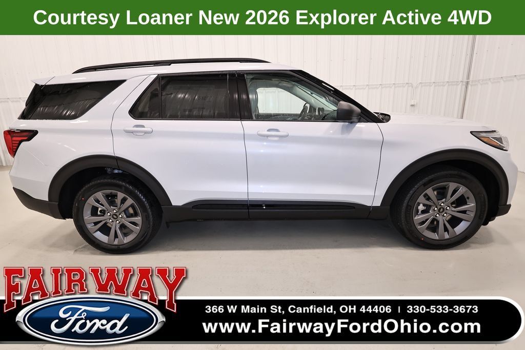 New 2026 Ford Explorer Active w/ Active Comfort Package AWD/4WD image 1