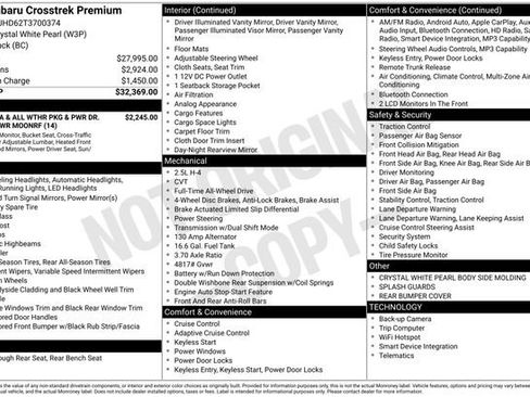 Certified 2026 Subaru Crosstrek 2.0i Premium AWD/4WD image 4