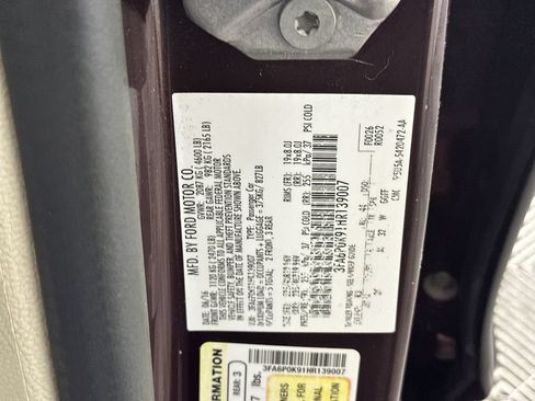 Used 2017 Ford Fusion Platinum FWD image 35