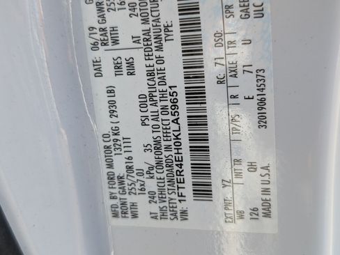 Used 2019 Ford Ranger XL w/ Equipment Group 101A Mid RWD image 22