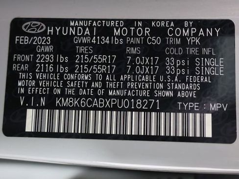 Certified 2023 Hyundai Kona SEL w/ Cargo Package image 28