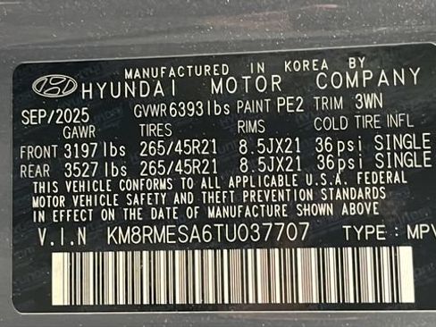 Used 2026 Hyundai Palisade Calligraphy AWD/4WD image 30