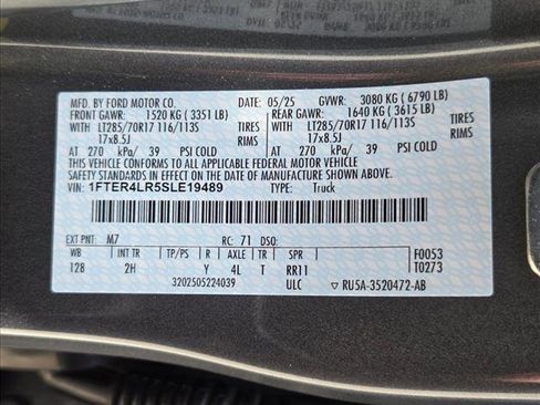 Used 2025 Ford Ranger Raptor AWD/4WD image 24