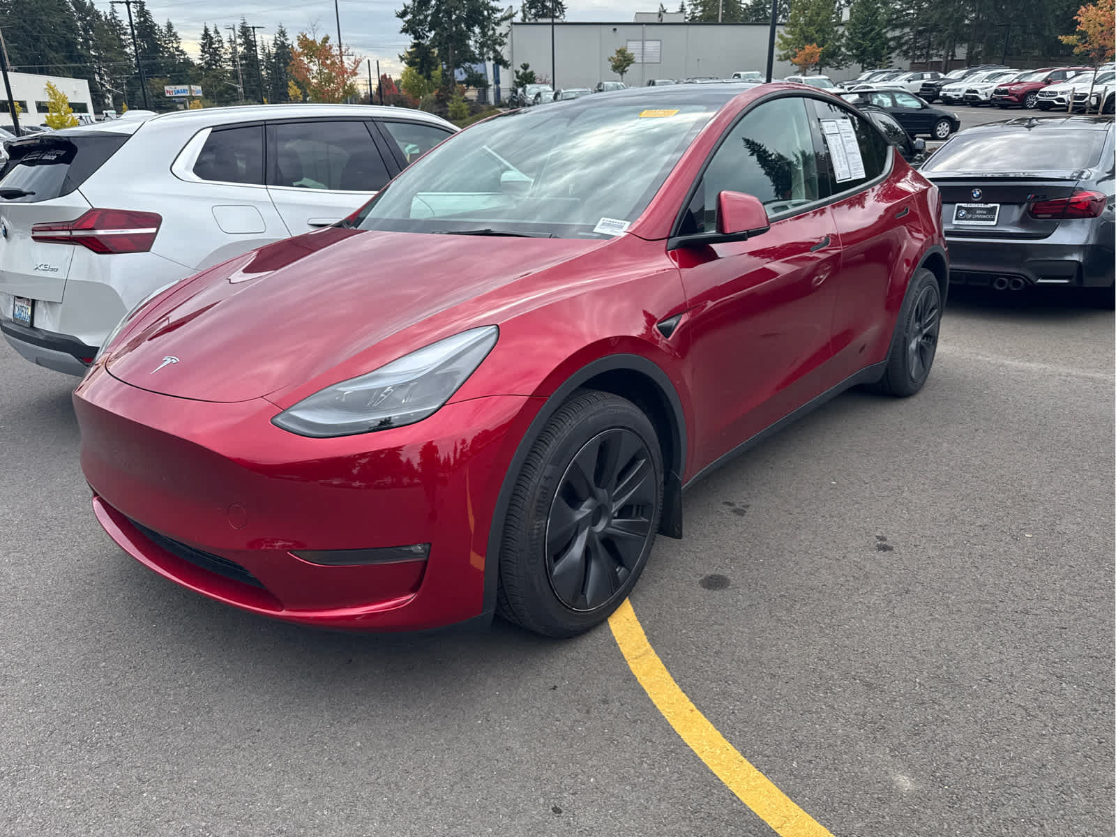 Used 2024 Tesla Model Y Long Range AWD/4WD image 3