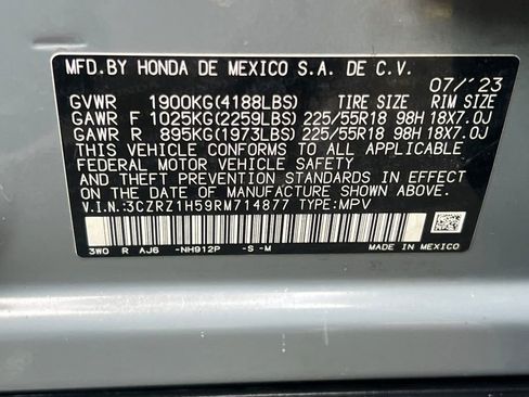 Certified 2024 Honda HR-V Sport image 28
