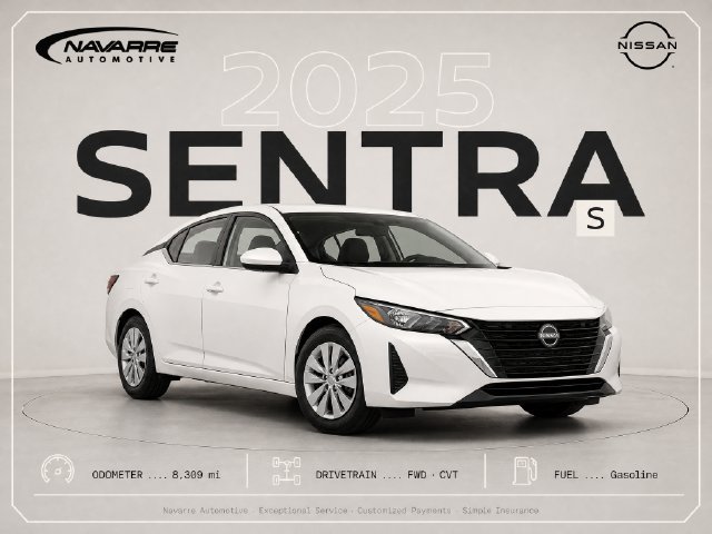 Used 2025 Nissan Sentra S FWD image 1