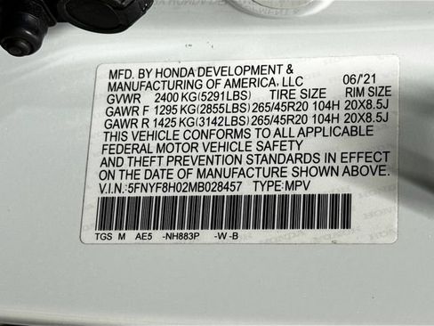 Used 2021 Honda Passport Elite image 30