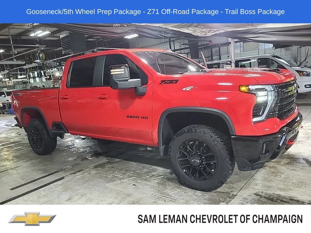 Used 2025 Chevrolet Silverado 3500 LT w/ Trail Boss Package AWD/4WD image 1