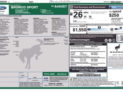 Used 2021 Ford Bronco Sport Outer Banks w/ Outer Banks Package