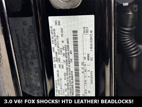 New 2025 Ford Bronco Raptor w/ Interior Carbon Fiber Pack image 34