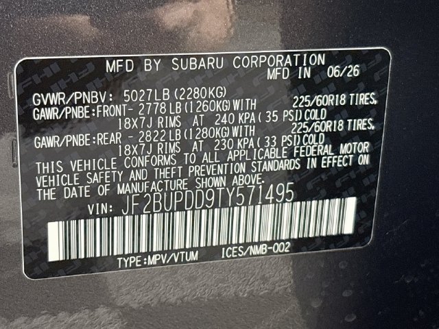 New 2026 Subaru Outback Limited AWD/4WD image 33