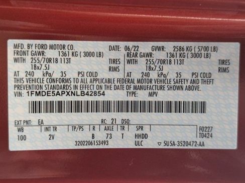 Used 2022 Ford Bronco Outer Banks image 25