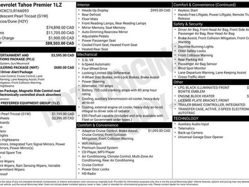Used 2020 Chevrolet Tahoe Premier AWD/4WD image 26