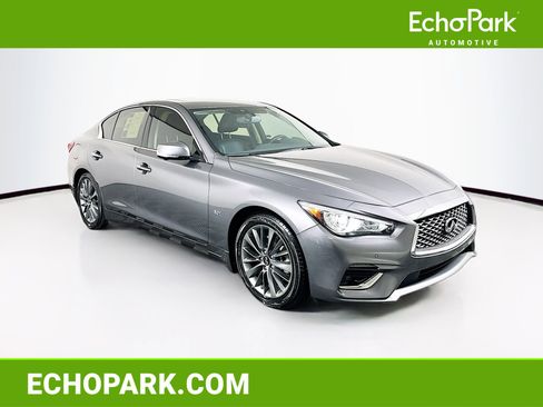 Used 2020 INFINITI Q50 Luxe w/ Essential Package (3.0T Luxe) image 1