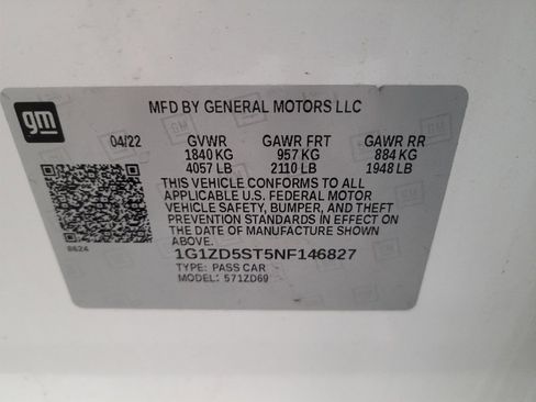 Used 2022 Chevrolet Malibu LT FWD image 33