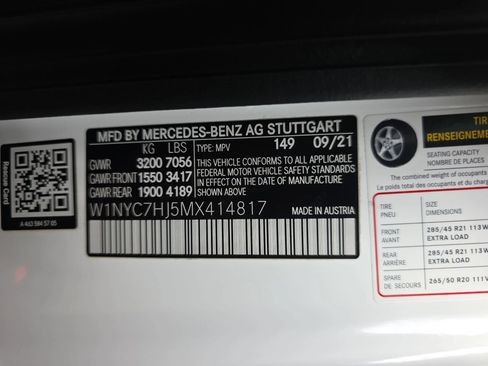 Used 2021 Mercedes-Benz G 63 AMG 4MATIC w/ G Manufaktur Interior Package image 14