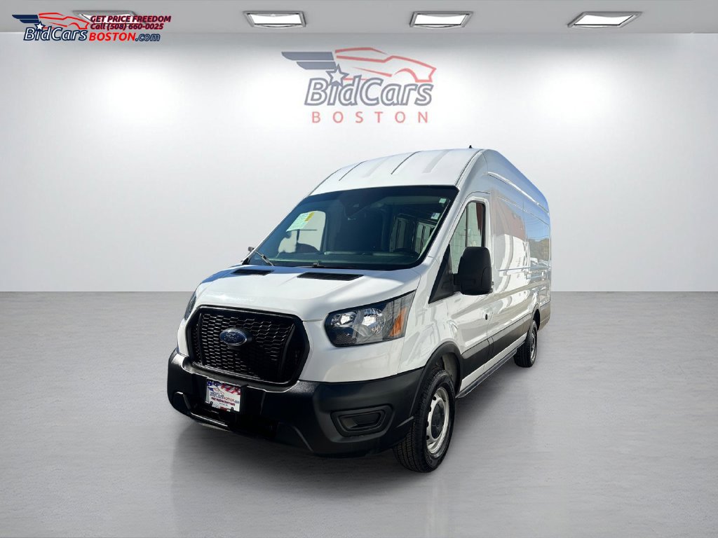 Used 2021 Ford Transit 250 148 High Roof Extended w/ Load Area Protection Package RWD image 1